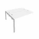 Проходной наборный элемент рабочей станции Metal System Б.ПРС-СП-2.4 Белый/Серый_13