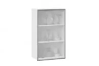 Шкаф кухонный 600 высокий со стеклом (правый) Шервуд ЛД 281.452.000.127 Белый_24