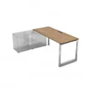 Стол рабочий GLOSS LINE НСТЛ-О.979 Teakwood_29