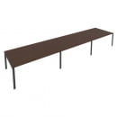 Переговорный стол (3 столешницы) Metal System Б.ПРГ-3.5 Венге/Антрацит_14