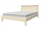 Кровать из массива Грация 2 200х160 Слоновая кость_0