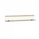 Полка навесная 1400 Бари ЛД 698.100.000 Дуб Золотой Белый_0