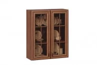 Шкаф кухонный 800 высокий со стеклом Кантри ЛД 235.345.000 Ноче Таволато_19