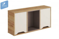 Полка навесная RICH ПН-001 Мята/Сумеречный голубой/дуб крафт золотой_0