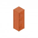 Шкаф для документов средний Р.Пс-1 вишня Оксфорд_11