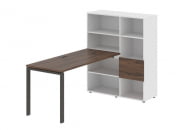 Рабочая станция EDIS EURST 1115 Дуб Денвер темный Мокко Белый_33