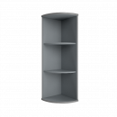 Стеллаж средний угловой Riva А.УС-2 Клен/Металлик_7