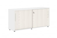 Шкаф с дверьми-купе EDIS ELC 1643 Ясень Траун Черный Белый_9