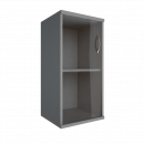 Шкаф низкий узкий левый Riva А.СУ-3.2 Л Клен/Металлик_44