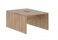 Рабочая станция EDIS ED2ST 1180 Дуб Денвер светлый Черный_1