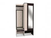 Прихожая Ольга 4 Ясень шимо светлый Венге_6