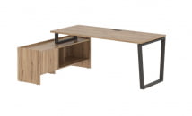 Стол с тумбой EDIS EVCT 19814 Дуб Денвер светлый Мокко_66