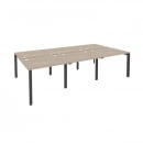 Рабочая станция на П-образном м/к ONIX O.MP-D.RS-6.1.8 Дуб Аттик/Антрацит_111