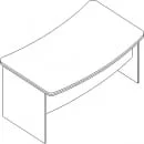 Стол для руководителя Л.Р-18 Орех_6