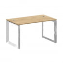 Стол рабочий руководителя на О-образном м/к ONIX DIRECT LUX M-O.MO-SRR-3.8 Тиквуд светлый_2