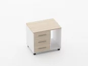 Тумба подкатная с нишей Deka 9.05.02Пр Туя/Белый_16