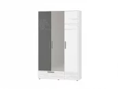 Шкаф трехдверный с зеркалом Аляска 501.28_0