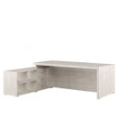 Стол письменный на опорной тумбе SOL29711402 Светлый дуб_5