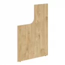 Стойка (боковина) завершающая высокая с вырезом левая ONIX О.R-SVV(L) Тиквуд светлый_70