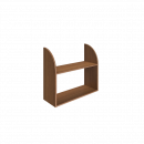 Полка навесная Riva А.ПНС-1 Орех Гварнери_5