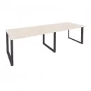 Стол переговорный (2 столешницы) ONIX O.MO-PRG-2.3 Денвер Светлый/Антрацит_8