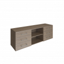 Тумба модульная трехсекционная YALTA LT-TS 3.1 Вяз Благородный_23