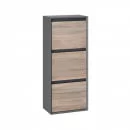 Обувница высокая Флекс ЛД 135.020.000 Оникс Серый Вяз дымчатый_0