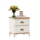 Тумба прикроватная Вилладжио ЛД 680.130.000 Алебастр/Дуб золотой_1