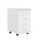 Тумба подкатная ТМ-4 Белый_8