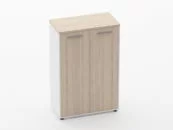 Шкаф 2 широкий закрытый Deka 10.12.131 Туя/Белый_10