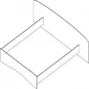 Кровать Проспект Гм.КРО-22 орех_6