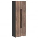 Шкаф с глухими дверьми VELION VENEER VRHCS 80.1 Американский орех Яшма черная_14