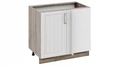 Шкаф нижний с планками для формирования угла Прованс Н_72-90_1ДРпУ_6