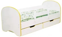 Кровать детская Радуга с 2-мя ящиками 800*1900 Фиолетовый_5