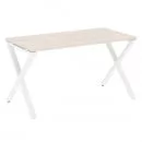 Стол рабочий LOFT VR.L-SRX-3.7 Металл черный Денвер светлый_2