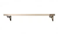 Полка навесная Марлен 499 Кремовый белый Патина_1