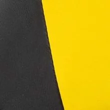 Черно-желтая экокожа