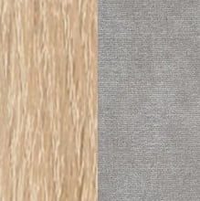 Дуб Сонома светлый/Велюр 321