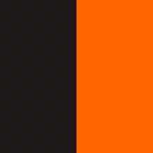 Black/Orange