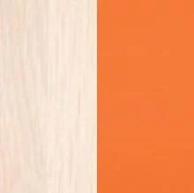 Беленый дуб/оранжевое