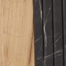 Дуб золотой/Мрамор чёрный