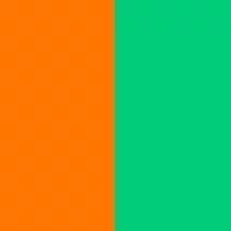 Оранжевый/Зеленый