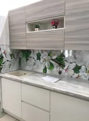 Глянцевый фартук (МДФ) AG 05