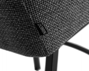 Стул полубарный DOBRIN LUCAS COUNTER (серая ткань (F-22))