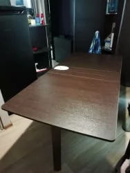 Стол-тумба Колибри-12.2 дуб венге,дуб кобург