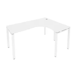 Стол письменный METAL SYSTEM Б.СА-4 Пр Белый