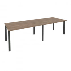 Стол переговорный (2 столешницы) ONIX O.MP-PRG-2.3 Дуб Аризона/Антрацит