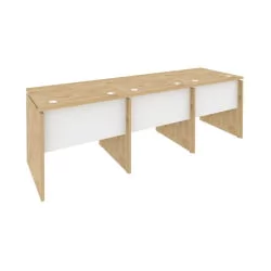 Рабочая станция ОНИКС О.РС-3.0.7 Тиквуд Светлый/Белый / ONIX O.RS-3.0.7