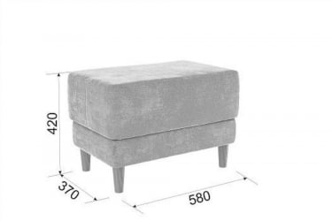 Пуф Рондо 2 PM-005.2 сосна (велюр)