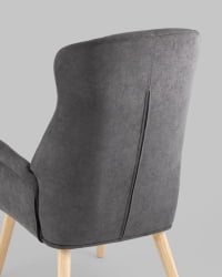 Кресло Парлор Графит